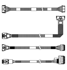 Комплект кабелей для дискового контроллера Lenovo ThinkSystem SR630 V3 M.2 SATA/NVMe x4 Non RAID