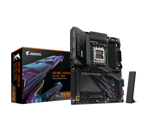 Материнская плата Gigabyte X870E AORUS ELITE X3D (AM5)