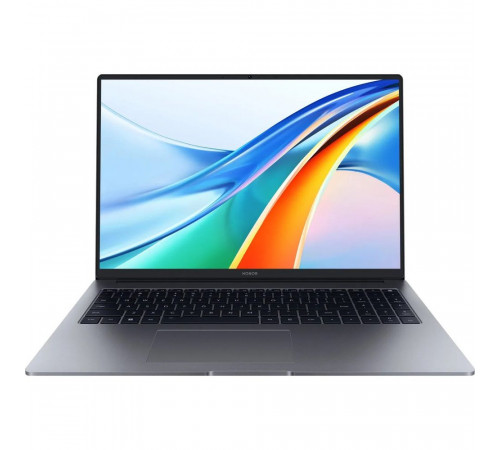 Ноутбук HONOR MagicBook X16 Plus AMD Ryzen 7 8845HS/16Gb (soldered D5)/SSD512Gb/UMA/16"/IPS/WUXGA/1920x1200/60Hz/Win11/Grey/1.79kg