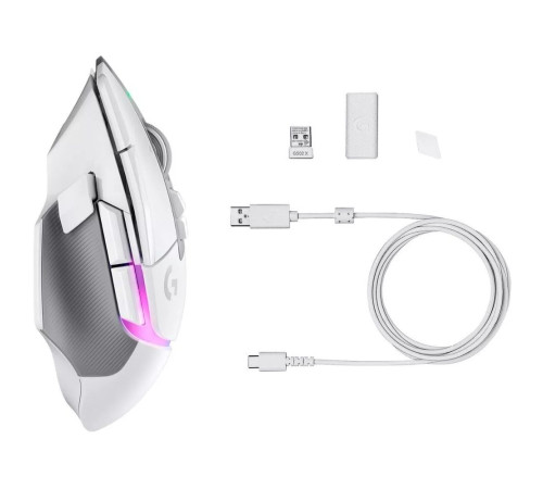 Мышь беспроводная игровая Logitech G502 X PLUS, белый