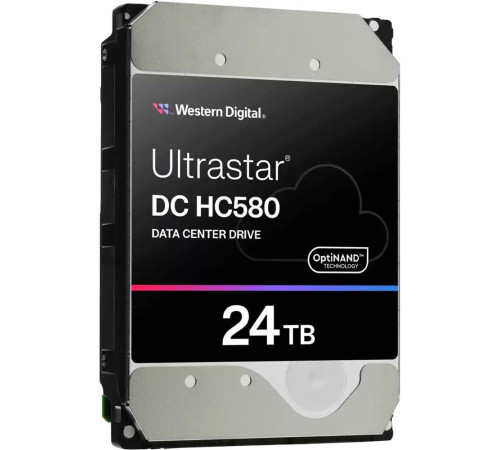 Жесткий диск 24TB Western Digital Ultrastar DC HC580 WUH722422ALE6L4
