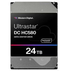 Жесткий диск 24TB Western Digital Ultrastar DC HC580 WUH722422ALE6L4