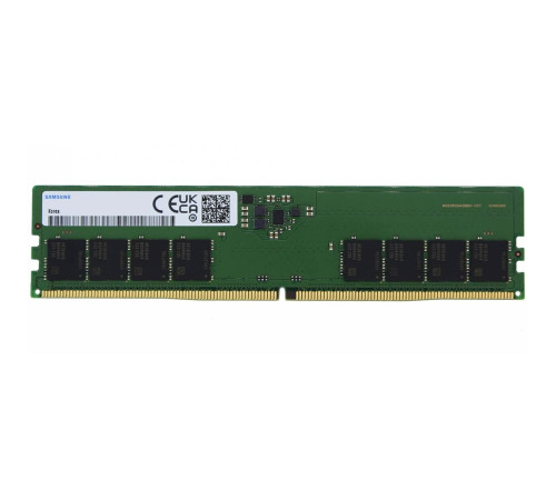 Модуль памяти 32GB Samsung DDR5 4800 UDIMM  Desktop Non-ECC, CL40, 1.1V, 2Rx8, Bulk