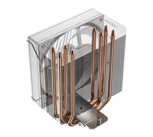 Вентилятор для процессора ID-Cooling FROZN A410 SE, белый