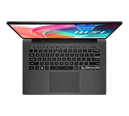 Ноутбук MSI Modern 14 F1MG-485XRU Intel Core 5 120U/16Gb/SSD512Gb/14"/IPS/FHD/1920x1080/60Hz/NoOS/серый