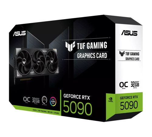 Видеокарта ASUS RTX5090 TUF GAMING OC 32GB, GDDR7/512-bit