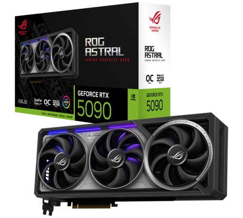 Видеокарта ASUS RTX5090 ROG ASTRAL OC 32GB, GDDR7/512-bit