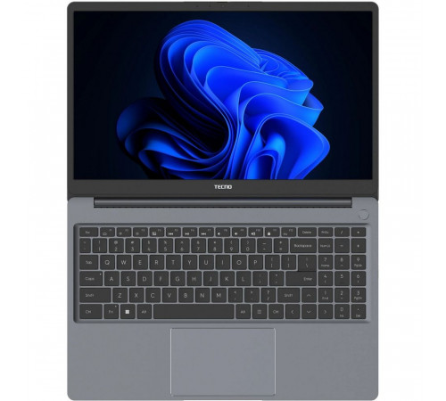 Ноутбук TECNO MegaBook K15SDA AMD Ryzen 5 7430U/16Gb/SSD1Tb/15.6"/IPS/FHD/1920x1080/60Hz/Win11/серый