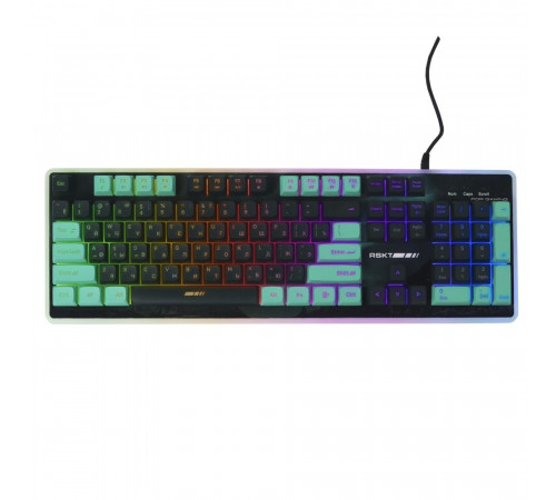 Клавиатура проводная игровая Raskat KG002, USB, черный