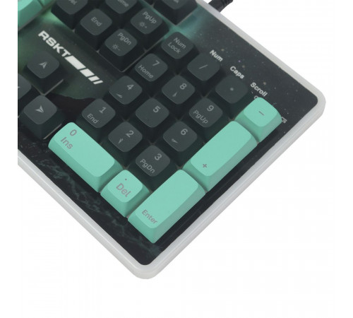 Клавиатура проводная игровая Raskat KG002, USB, черный