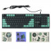 Клавиатура проводная игровая Raskat KG002, USB, черный