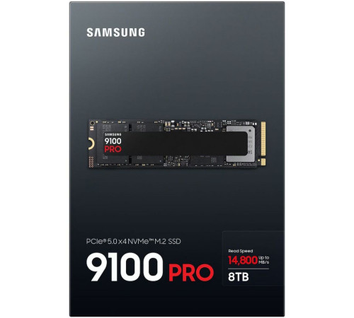 Твердотельный накопитель Samsung 9100 PRO Black, 8TB, M.2(22x80mm)