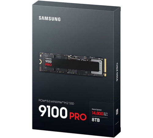 Твердотельный накопитель Samsung 9100 PRO Black, 8TB, M.2(22x80mm)