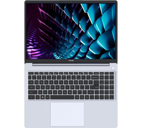 Ноутбук TECNO MegaBook K16SDA AMD Ryzen 5 7430U/16Gb/SSD512Gb/16"/IPS/WUXGA/1920x1200/60Hz/Win11/серебристый
