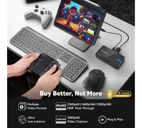 Устройство видеозахвата внешнее AVER Media GC311G2, StreamLine MINI+, RTL