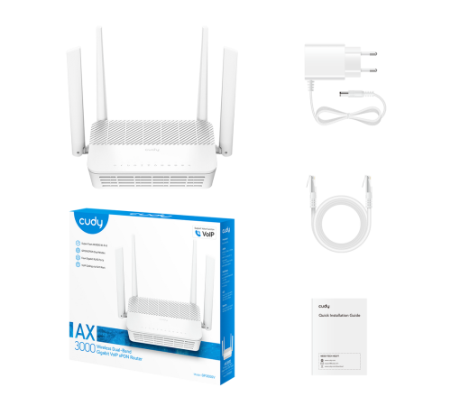 Маршрутизатор CUDY GP3000V, белый