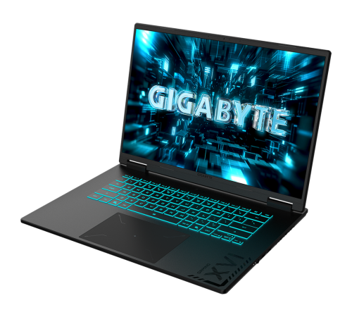 Ноутбук Gigabyte Gaming A16 PRO GA6DH Intel Core 7 240H/32Gb/SSD1Tb/RTX5070 Ti 12Gb/16"/IPS/WUXGA/2560x1600/165Hz/NoOS/черный