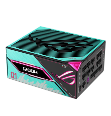Блок питания 1200 Вт ASUS ROG-THOR-1200P3-MIKU, черный