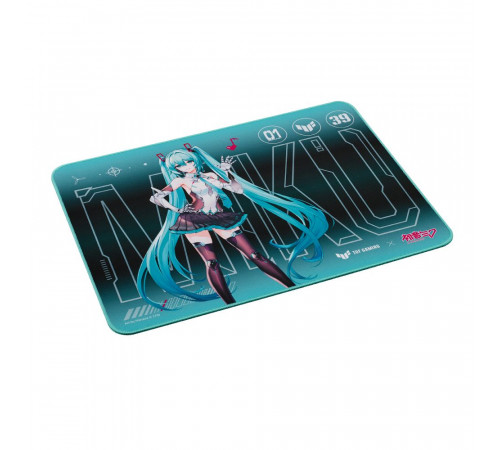 Коврик для мыши игровой ASUS NC19 TUF GAMING P1 HATSUNE MIKU EDITION, черный