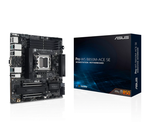 Материнская плата ASUS PRO WS B850M-ACE SE (AM5)
