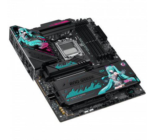 Материнская плата ASUS ROG STRIX X870E-H GAMING MIKU (AM5)
