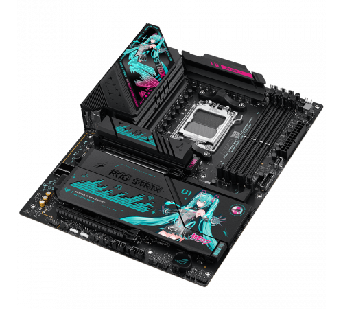 Материнская плата ASUS ROG STRIX X870E-H GAMING MIKU (AM5)
