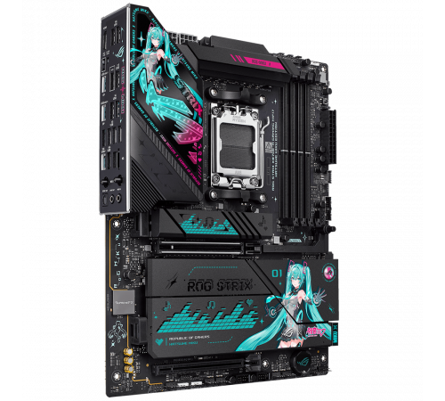 Материнская плата ASUS ROG STRIX X870E-H GAMING MIKU (AM5)