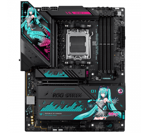 Материнская плата ASUS ROG STRIX X870E-H GAMING MIKU (AM5)