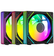 Вентилятор для корпуса Ocypus Gamma F12 UNI BK ARGB, черный (комплект 3 шт.)