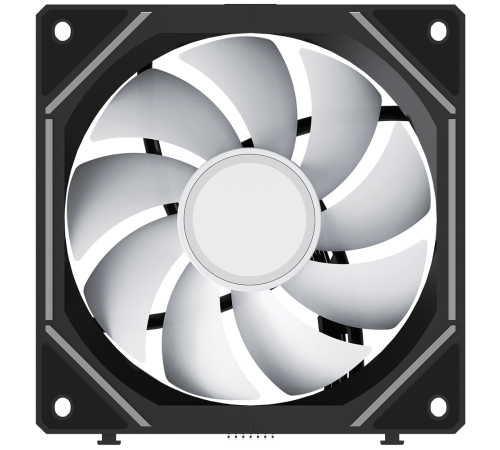 Вентилятор для корпуса Ocypus Gamma F12 UNI BK ARGB, черный (комплект 3 шт.)