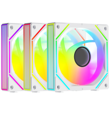 Вентилятор для корпуса Ocypus Gamma F12 UNI WH ARGB, белый (комплект 3 шт.)