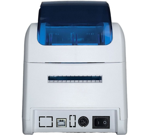 Принтер этикеток Bsmart  BS-TDP225s, белый/серый