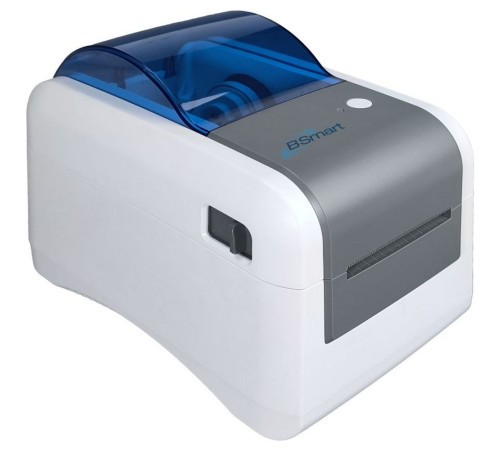 Принтер этикеток Bsmart  BS-TDP225s, белый/серый