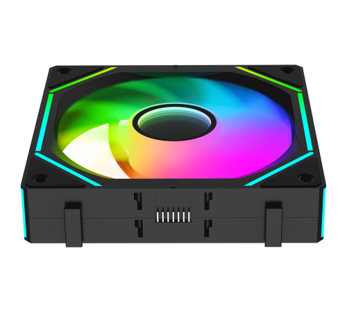 Вентилятор для корпуса Ocypus Gamma F12 UNI BK ARGB REVERSE BLADE, черный (комплект 3 шт.)