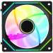 Вентилятор для корпуса Ocypus Gamma F12 UNI BK ARGB REVERSE BLADE, черный (комплект 3 шт.)