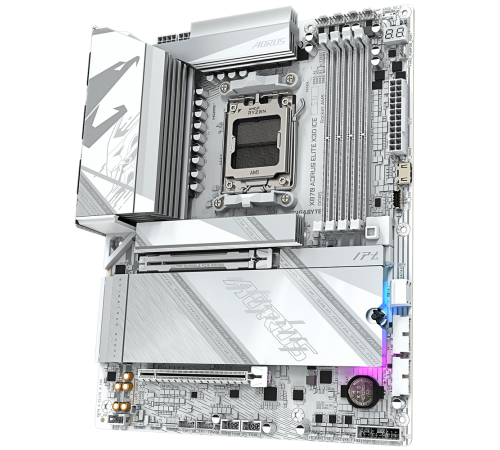 Материнская плата Gigabyte X870 AORUS ELITE X ICE (AM5)