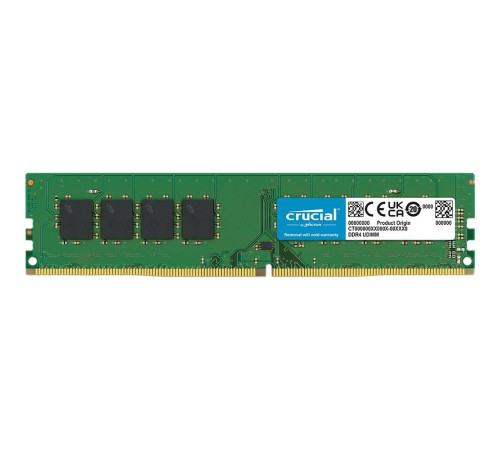 Модуль памяти 16GB Crucial DDR4 3200 DIMM Classic Desktop Memory Non-ECC, CL22, 1.2V, DRx8 oem