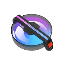 Вентилятор для корпуса ALSEYE Φ12(DM12)-B (Clear Frame), черный