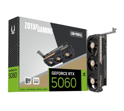 Видеокарта Zotac RTX5060 LOW PROFILE 8GB, GDDR7/128-bit