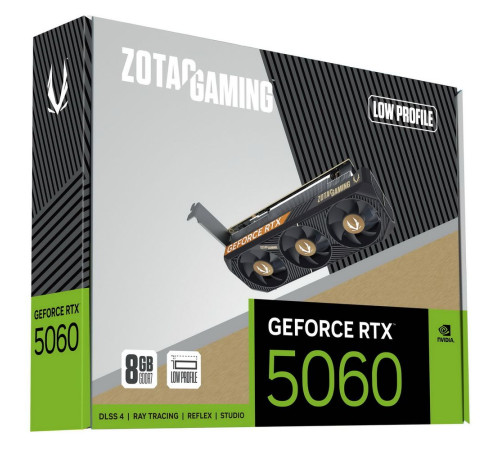 Видеокарта Zotac RTX5060 LOW PROFILE 8GB, GDDR7/128-bit
