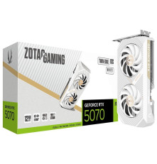 Видеокарта Zotac RTX5070 TWIN EDGE OC WHITE ED 12GB, GDDR7/192-bit