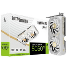 Видеокарта Zotac RTX5060Ti TWIN EDGE OC WHITE ED 16GB, GDDR7/128-bit