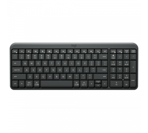 Клавиатура беспроводная BT Logitech K250, Graphite [920-013452]