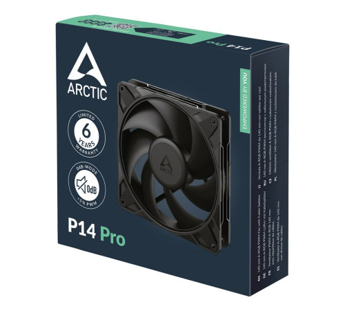 Вентилятор для корпуса ARCTIC P14 Pro, черный