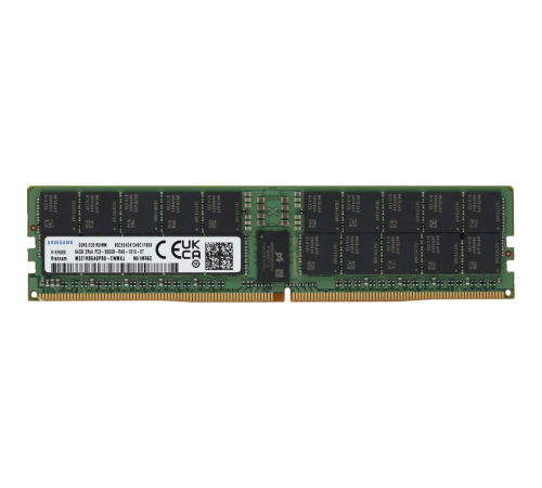Модуль памяти Samsung 64GB DDR5 M321R8GA0PB0-CWM PULL 5600MHz DIMM 2Rx4 Registred ECC