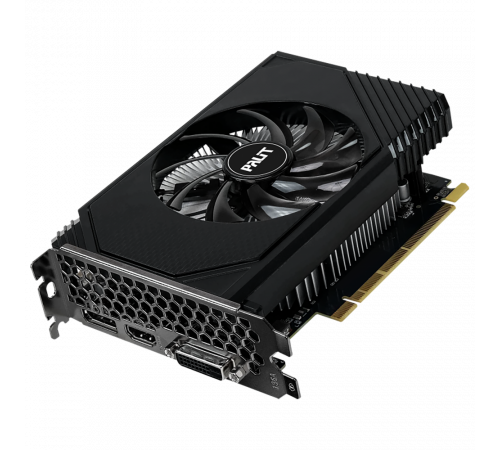 Видеокарта Palit RTX3050 STORMX 6GB GDDR6 96bit DVI DP HDMI 1FAN ITX RTL