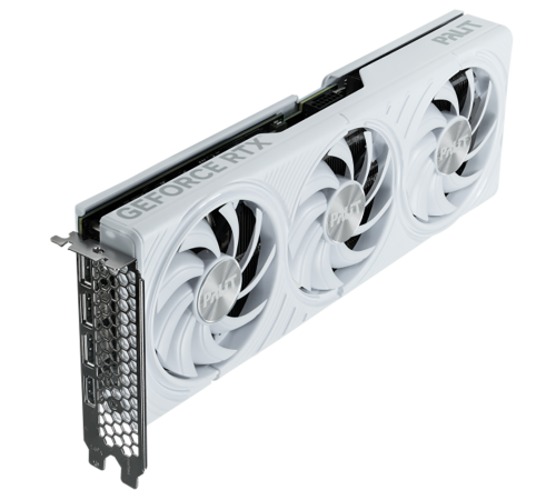 Видеокарта Palit RTX5070 WHITE OC 12GB, GDDR7/192-bit