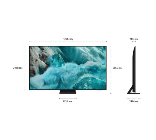 Телевизор Q-LED 55" SAMSUNG QE55Q7F5AUXRU