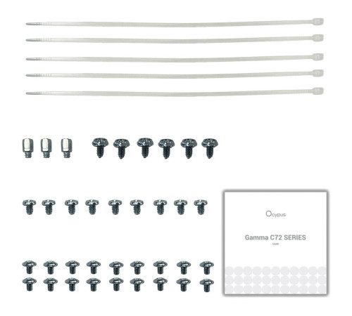 Корпус для Ocypus Gamma C72 WH ARGB, белый