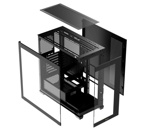 Корпус Ocypus Gamma C72 BK, черный